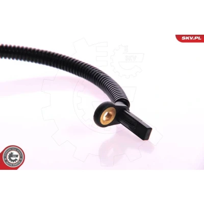 Image of 1151951, 2S612B372AD ABS Sensor ESEN SKV 06SKV055 Front Axle 2 pin connector 680mm 12V Electric black oval Male FORD: FIESTA 5