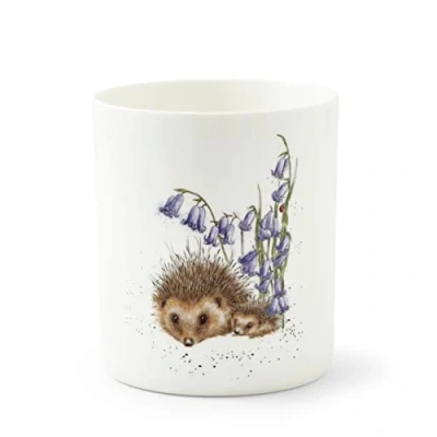 Image of Wrendale Designs &#039;Love and hedgehugs&#039; Hedgehog Utensil Jar