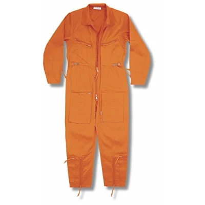Image of Armyandoutdoors Continental Flight Suit/Boiler Suit (40, Orange)