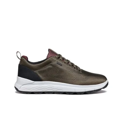 Image of Geox Men&#039;s U Spherica 4x4 B ABX Sneaker, Military Bordeaux, 8 UK
