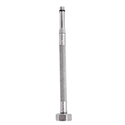 Image of 20cm Long M8 x 1/2&quot; Inch BSP Flexible Tap Connector Faucet Tail Hose Water Pipe