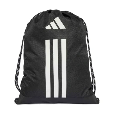 Image of ADIDAS Unisex Training Gymsack, Black/White, One Size