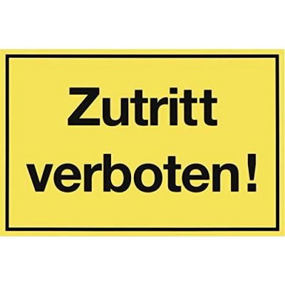 Image of Meister Sign Plaque Draw Attention to A The Foul Information Safety Marking/Hazard Note Property Marking Commercial Marking, 503770