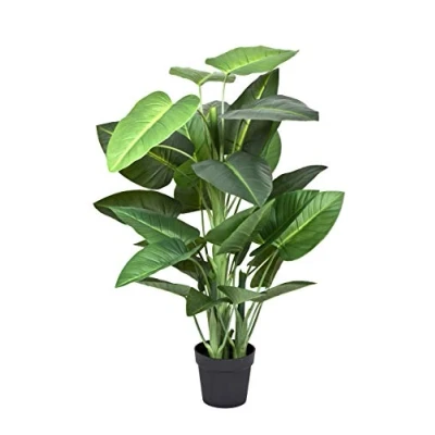Image of Artificial Calla Lily House Plant in Pot Lifelike Real Touch Foliage Maintenance Free Perfect for Indoor Decor (4ft/130m)