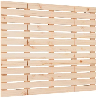 Image of vidaXL Wall Headboard 126x3x91.5 cm Solid Wood Pine