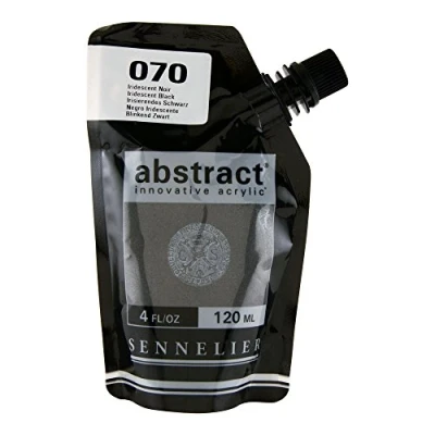 Image of Sennelier : Abstract Acrylic Paint 120ml Iridescent Black