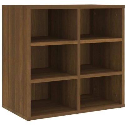 Image of vidaXL Shoe Cabinet Brown Oak 52.5x30x50 cm