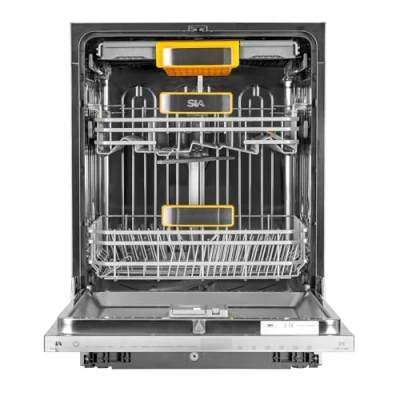 Image of SIA SBID6116 Integrated Dishwasher, 60cm Wide, 16 Place Settings, 10 Wash Programmes, Interior Light, C Rated, 2 Years Parts and Labour Guarantee