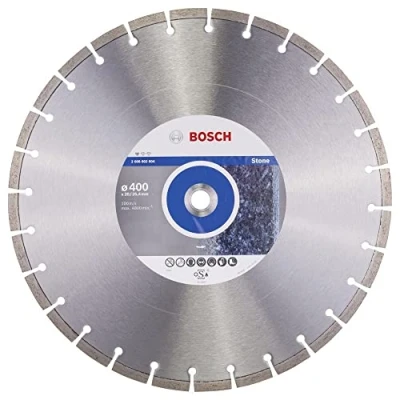 Image of Bosch Professional 1x Diamond Cutting Disc Standard for Stone (for Concrete, Stone, Granite, Ø 400 x 20/25,40 3,2 10 mm, Accessories Table Saws, Petrol Saws)