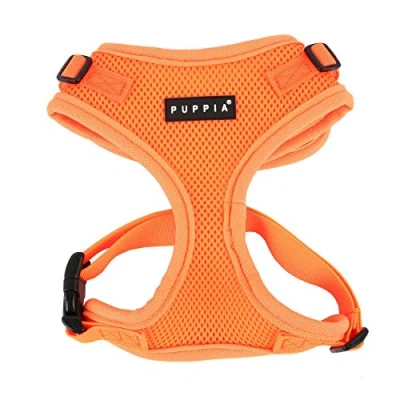 Image of Puppia Neon Soft Harness II, Small, Orange