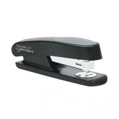 Image of Rapesco Sting Ray Half Strip Stapler Black R72660B3