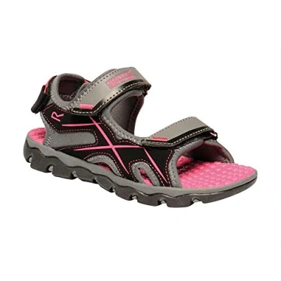 Image of Regatta Kids Boys Kota Drift Walking Sandals Granite Cabaret 13K UK