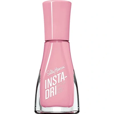 Image of Sally Hansen Insta Dri 1 Stroke Coat Done Nail Polish, 9.17ml, Racing Rose