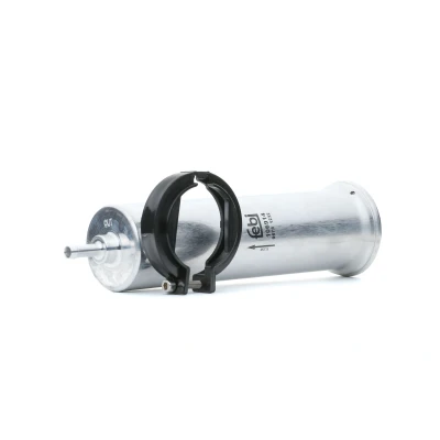 Image of 13327793672, 13327793672S1 Fuel Filter FEBI BILSTEIN 106914 In Line with attachment material BMW: 3 Touring, Coupe, Saloon