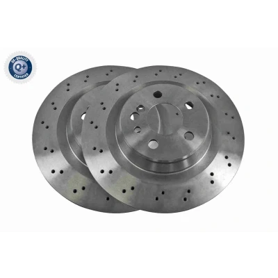 Image of 220000000000, 2204230912, 220423091264, A2204230912, A220423091264 Brake disc VAICO V30 80083 330mm 26mm 5 Hole 112mm perforated/vented