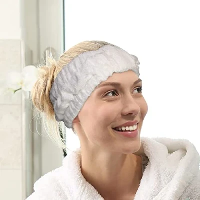 Image of Bodylife Beauty Bamboo Makeup Headband Elasticated Spa Hair Band