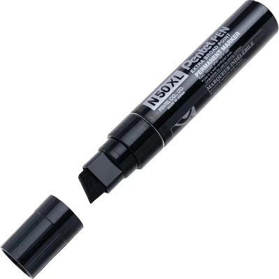 Image of Pentel N50XL Extra Broad Point Permanent Marker Black