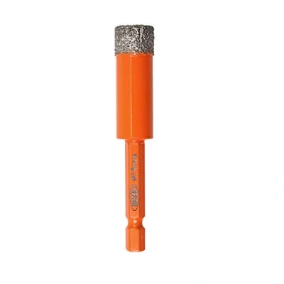 Image of BGTEC Dry Diamond Drill Bits 14mm with Quick Change Hex Shank for Granite Marble Porcelain Tile Ceramic