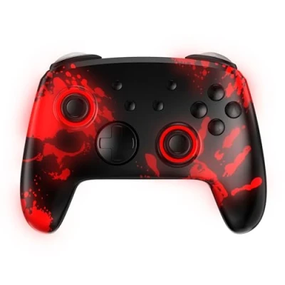 Image of Freaks and Geeks Wireless Bluetooth Controller for Nintendo Switch PC Windows 10 You died Style Horror