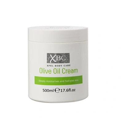 Image of XBC Olive Oil Cream (3 x 500ml) Large Tub Deeply Moisturises and Hydrates
