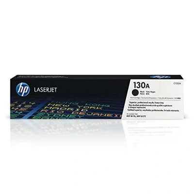Image of HP CF350A 130A Original LaserJet Toner Cartridge, Black, Single Pack