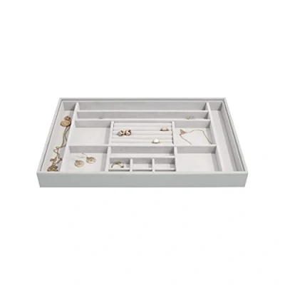 Image of Stackers Pebble Grey Supersize Jewellery Box Ring/Accessories Layer