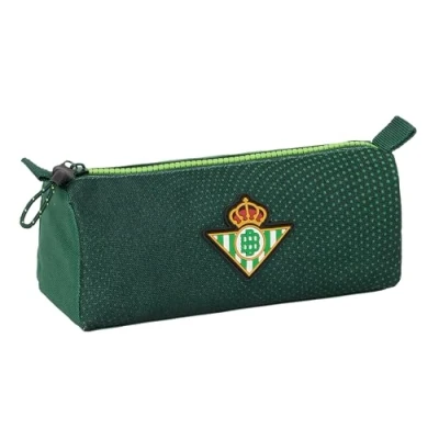Image of Real Betis Balompié Pencil Case with Zip and Compartment, Children&#039;s Case, Ideal for School Age Children, Comfortable Versatile, Quality Resistance, 21 x 7 8 cm, Green,