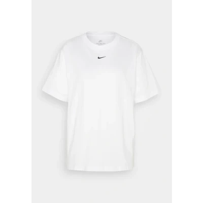 Image of Nike Sportswear TEE Basic Tshirt, Women&#039;s, Size: XL, White/black