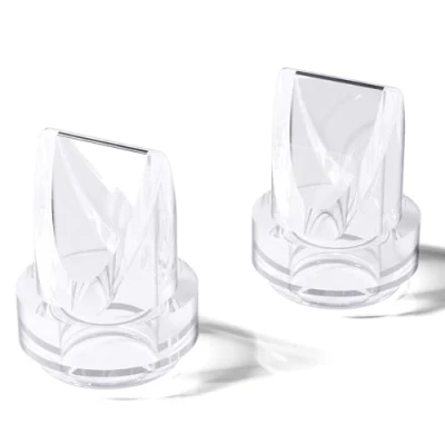 Image of NCVI Duckbill Valves Compatible with Hands Free Breast Pump 8111/8131, Wearable Breastfeeding Replacement Accessories, 2 Pack
