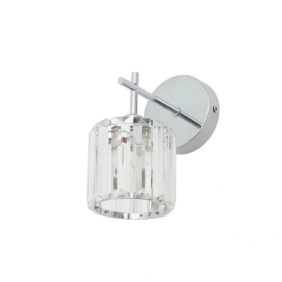 Image of Pegasi Bathroom Wall Lamp Chrome IP44