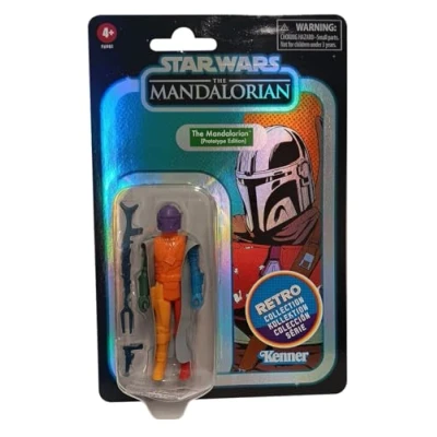 Image of Hasbro F69815L2 Star Wars The Mandalorian Prototype Edition Articulated Figure 9.5 cm