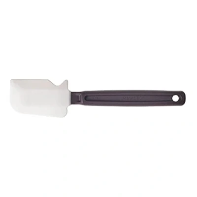 Image of Mercer Culinary M35112 10&quot; Silicone Blade Scraper High Heat Spatula, White