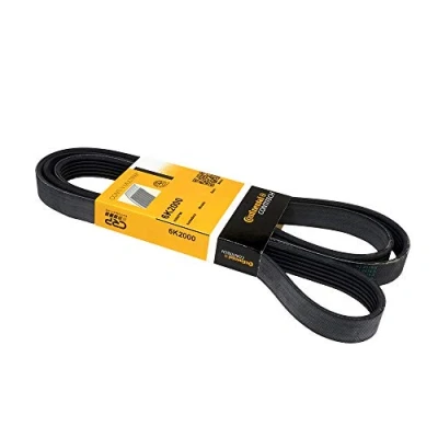 Image of 53001119, 53010257 V ribbed belt CONTITECH 6PK2000 2000mm 6 MERCEDES BENZ: E Class Convertible, T modell, Coupe