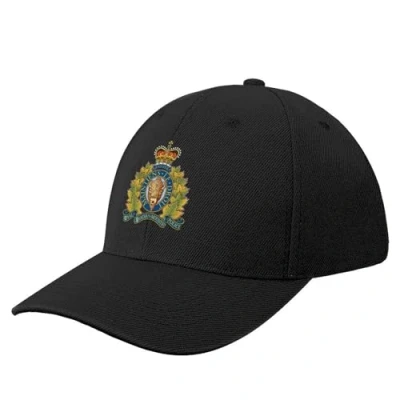 Image of LXCUDXZ Baseball Cap Royal Canadian Mounted Police RCMP Golf Hat Ball Wild Rugby Men Women&#039;s Party Gift