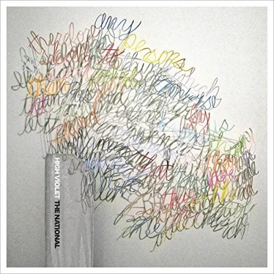 Image of The National High Violet 180gm vinyl 2010 UK 2 LP set CAD3X03