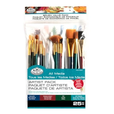 Image of Royal &amp; Langnickel Paintbrushes, Multicolor, One