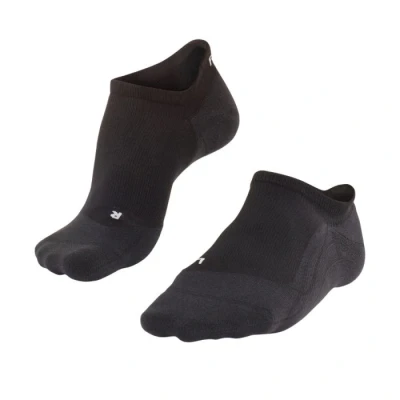 Image of FALKE Women&#039;s RU4 Light Performance Invisible W IN Lyocell Functional Yarn Anti Blister 1 Pair Running Socks, Black (Black Mix 3010), 2.5 3.5
