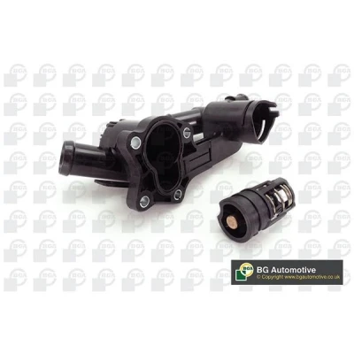 Image of 03F121111A Engine thermostat BGA CT0131 80, 89C with housing VOLKSWAGEN: GOLF 6, Polo V Hatchback, Touran I, AUDI: A3 Sportback, A1 Hatchback