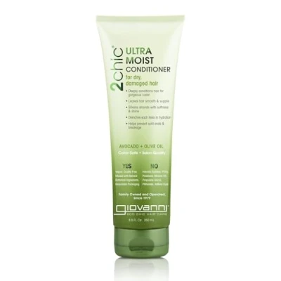 Image of Giovanni 2chic Avocado and Olive Oil Ultra Moist Conditioner 250 ml
