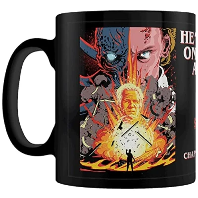 Image of Pyramid International Stranger Things 4 (Chapter 8 Papa) Black Mug 11oz/315ml
