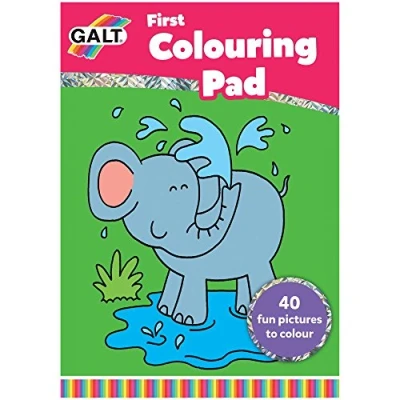 Image of Galt Toys, First Colouring Pad, Kids Book, Ages 3 Years Plus