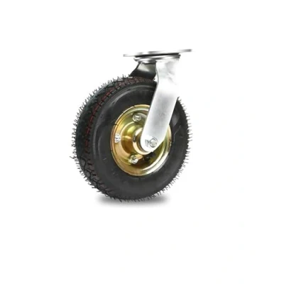 Image of Castor wheels,Caster wheels Heavy Duty castors Wheels, Industrial Swivel Caster, Transport Caster With Screws, Shock Absorption, 900 Lb Capacity, Pneumatic Wheel, For Furnitur