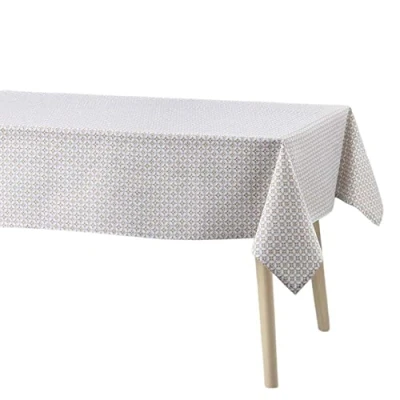 Image of Douceur d&#039;Intérieur Azelia Rectangular Tablecloth, Multicoloured, 140 x 240 cm