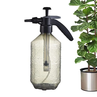 Image of Garden Sprayer Pump Spray Bottle for Lawn 2L Portable Pressure with Adjustable Nozzle Watering Flower Lawn, Home Cleaning and Washing