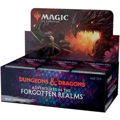 Image of Wizards of The Coast Magic: Gathering Adventures In Forgotten Realms Draft Booster, Multicolor, C87460000