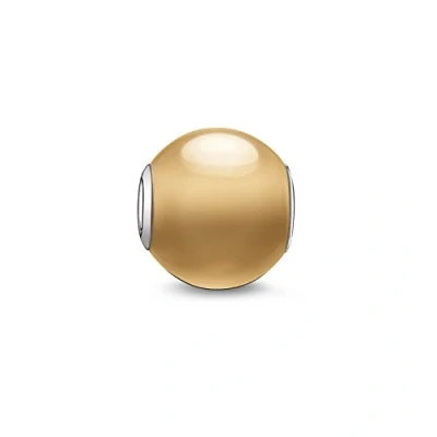 Image of Thomas Sabo K0044 130 16 Silver Bead Agate Natur