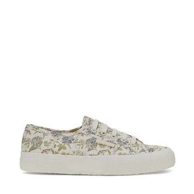 Image of Superga 2750 FLORAL Print Trainer White/Floral Euro 40