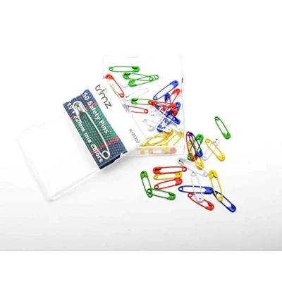 Image of Trimz Safety Pins, Assorted, 19mm 22mm