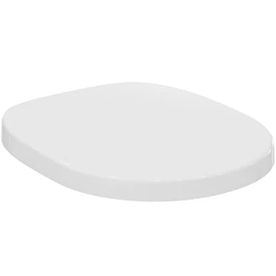 Image of Ideal Standard E712801 Connect Toilet seat, White, 43 x 36.5 4.5 Centimeters