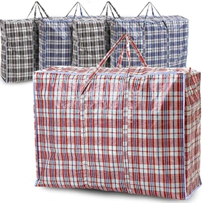 Image of REQUISITE NEEDS 5 PACK Strong Extra large Jumbo Storage Laundry zipped bag Reusable (80 x 60 28 CM)